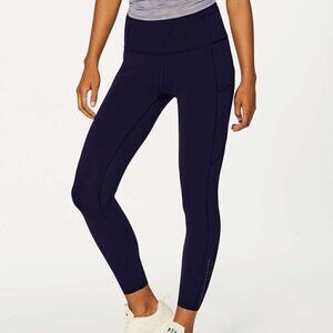 Lululemon Fast & Free 7/8 Tight II *Nulux 25" - 2 Aeon